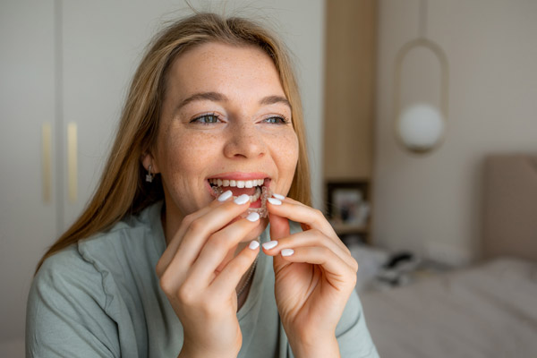 Teeth Straightening With Clear Aligners
